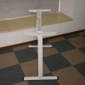 Manual Height Metal Frame Adjustable Office Workstation