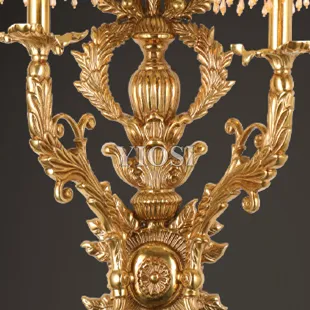 Vintage Brass Wall Lamp - Decorative Home Lighting Fixtures