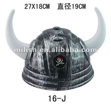 Party Halloween funny Plastic PVC viking Hat/Viking Helmet MH-1511