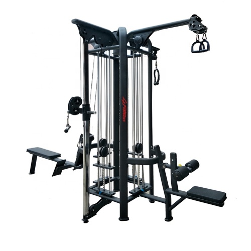 Yeni Entegre Gym Trainer 4 Çok İstasyon Makinesi