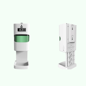 CoronaVirus Sanitizer Dispenser with Skin Temperature Tester