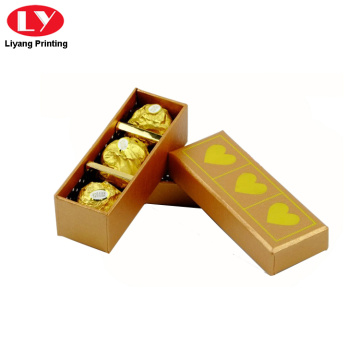 Chocolate Paper Packaging Box For Chocolate Box