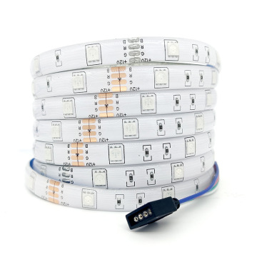 Voice Control Waterproof LED Strip Light Set for Home Improvement and TV Background Atmosphere Lighting (5050)