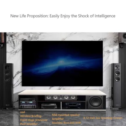 Living room home TV cabinet