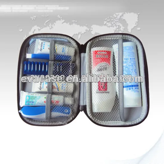 Portable eva hotel toiletry kit for sale