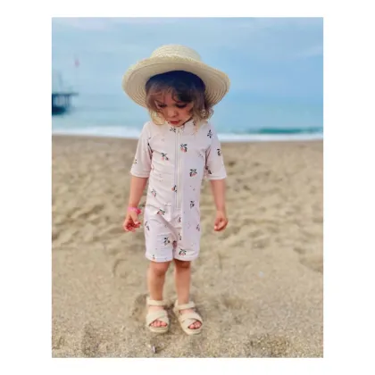 Summer Custom Baby Girl Swim Dress - Printed Girls Swimwear Swimsuit