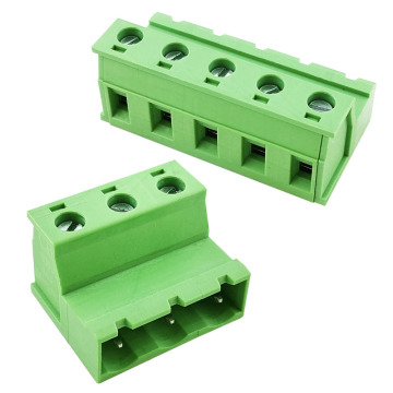 7.62mm Pitch Plug-in Solderless Free-Hanging Male Terminal Pin Header Tool-Free Press Connection, Industrial In-Line Connector