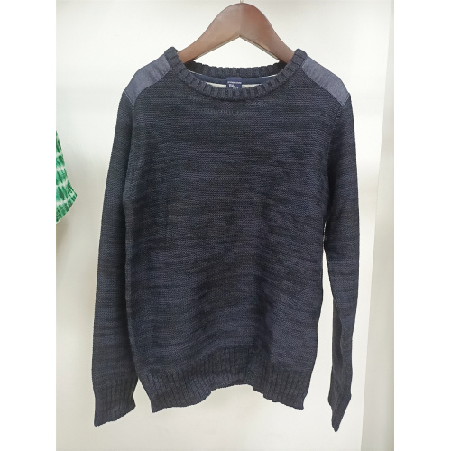 China BOYS NAVY COTTON/ACRYLIC CASUAL SWEATER Supplier