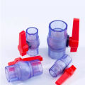 Katup Bola PVC Bening untuk Kontrol Cairan