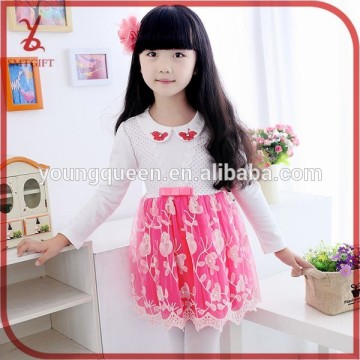 HLL33 Spring 2015 the latest fashion butterfly skirt dress for little girl