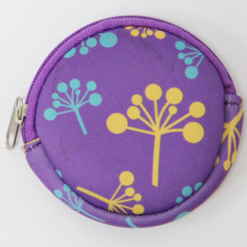 Wholesale Customized Round Neoprene Purse Bags