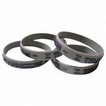 Stylish Printed Silicone Bracelets, Soft Texture, Unique, OEM Services Provided, Color Never Fade