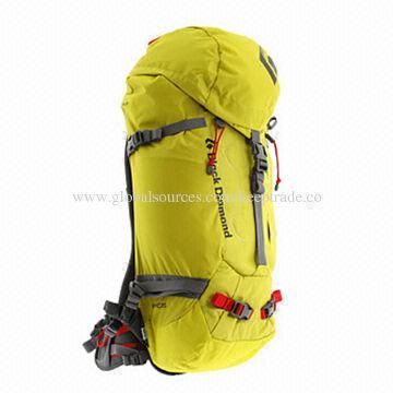 Camping Backpack, Removable Padded Hip and Fixed Webbing Belt