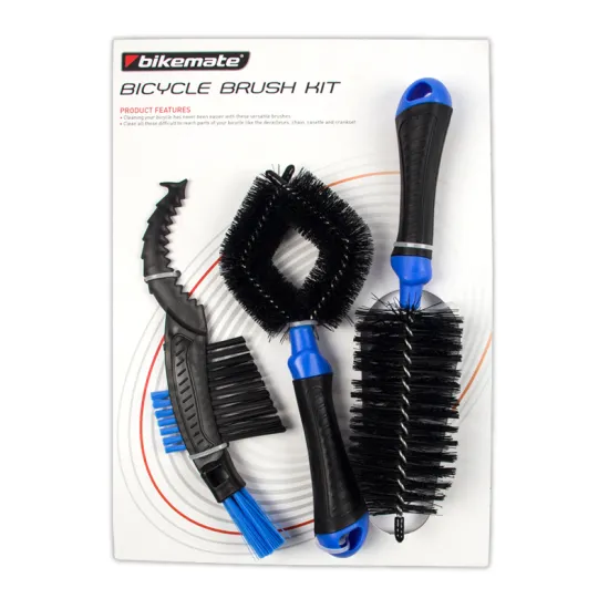 Motorcycle Bike Chain, Gears Maintenance & Cleaning Tool Set: Including Brush for Wheels