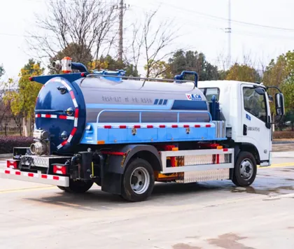Saic Yuejin electric vacuum sewage truck