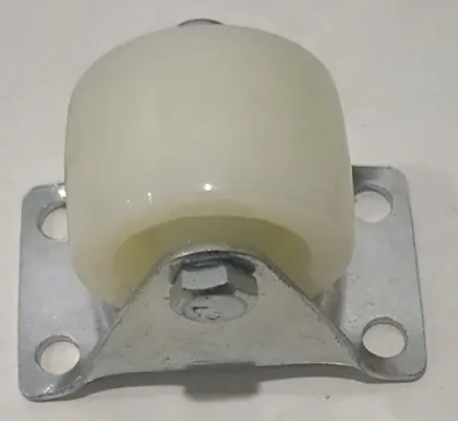 4 Inch Plate Rigid PP fat caster