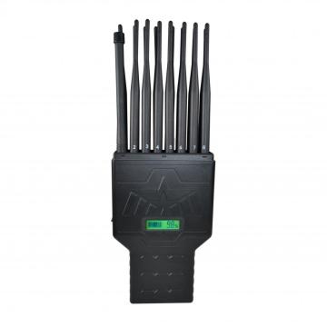 Isyarat mudah alih bluetooth uav gps anti drone jammer