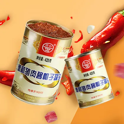 Canned Pork Sauce Topping