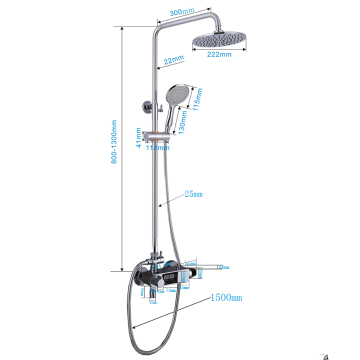 Intelligent Energy-Saving Digital Display Constant Temperature Shower Faucet with Sensor