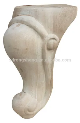 Stylish grace solid wood furniture queen anne legs