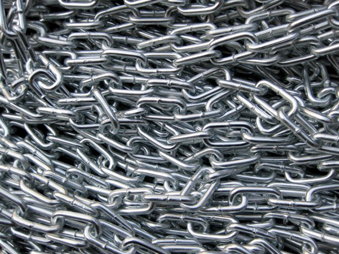 Professional production and manufacture of galvanized chain