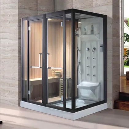 Building An Infrared Sauna Sauna Cabin Enclosure Wet Steam Shower Room Combination