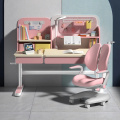 Wooden children study desk ergonomic kids study desk