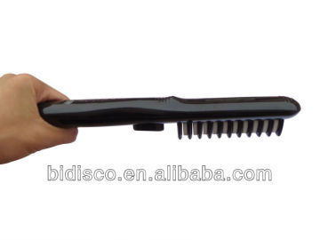 electric professional ceramic hair straightening comb with digital led display