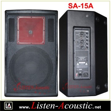 15" Full Range Active Dj Outdoor Wooden Speaker Box SA-15A