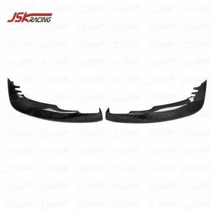 JSK STYLE CARBON FIBER FRONT BUMPER SPLITTER 2012-2014 FORD FOCUS ST