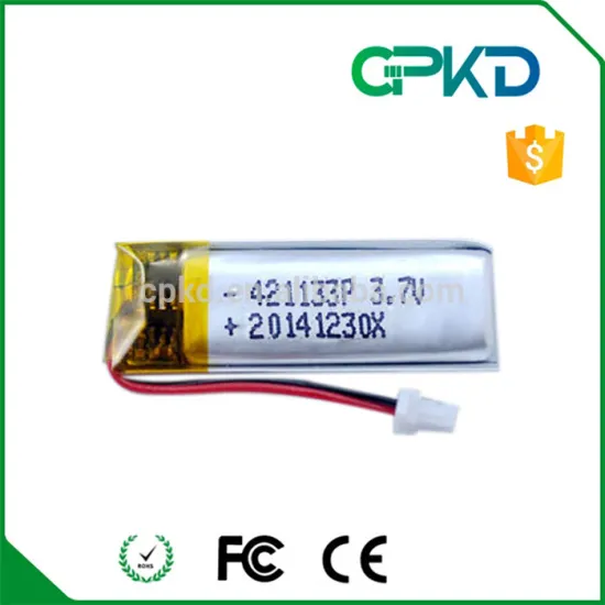 pos terminal battery 3.7V 120mAh small size lithium polymer battery 421133