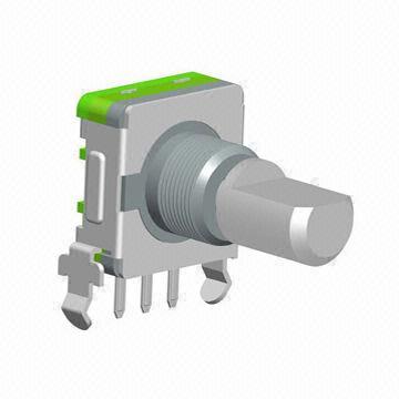 Stereo Encoder, Horizontal with 3 Pins, Metal Bracket for Stereo Volume Adjustment