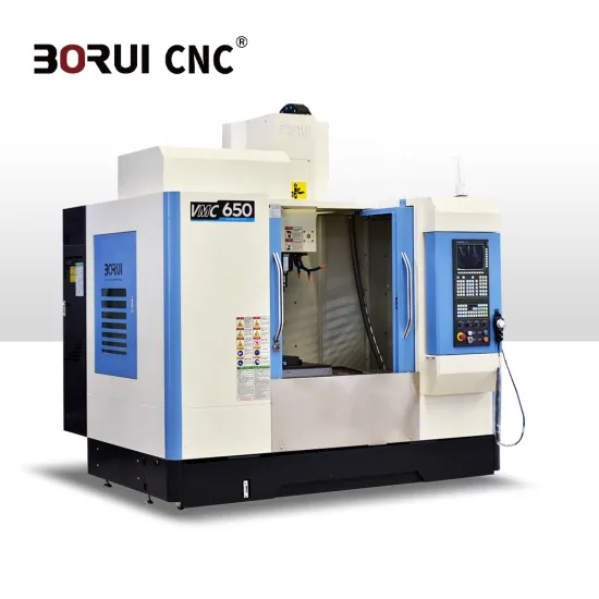 VMC550 VMC650 VMC850 Metal CNC Milling Machines - Borui China