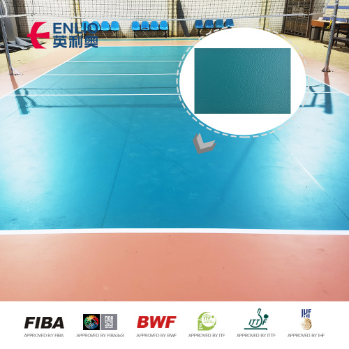 Asian Sports Flooring Company for Volleyball Use