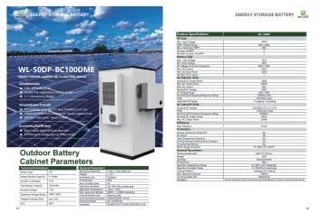 50kw/100kwh Outdoor Ess Power Battery Cabinet