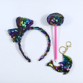 Factory Sells Fish Scale Children's Hair Accessories Set