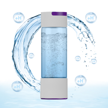 2024 White Hydrogen Rich Portable Rechargeable Hydrogen Water Bottle 550ml