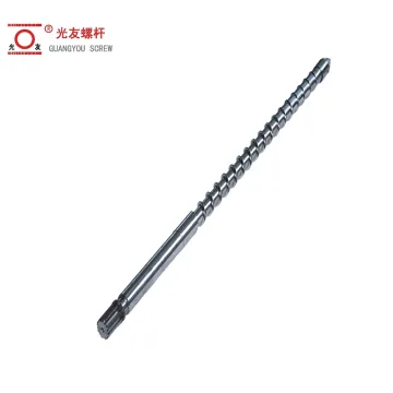 Chrome Plated Single Injection Screw para sa Bottle Cap Molding Line