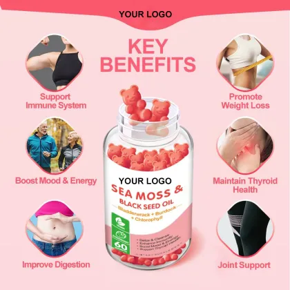 Burdock Root Bladderwrack SeaMoss Gummies