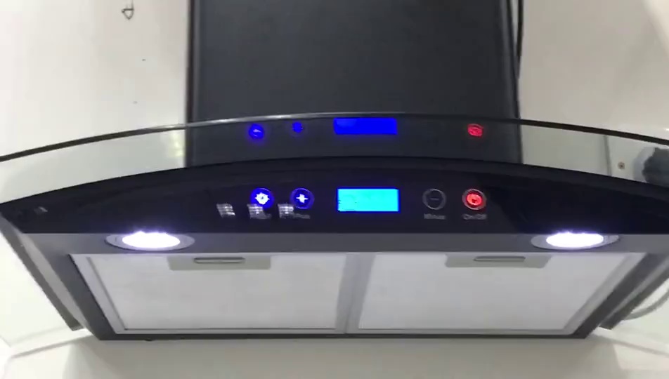 Big Air Flow 600mm Ultra Thin Nexstyle Exhaust Range Hood Touch Switch Kitchen Chimney Cooker Hood