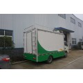 Mobile outdoor street food truck vending carts