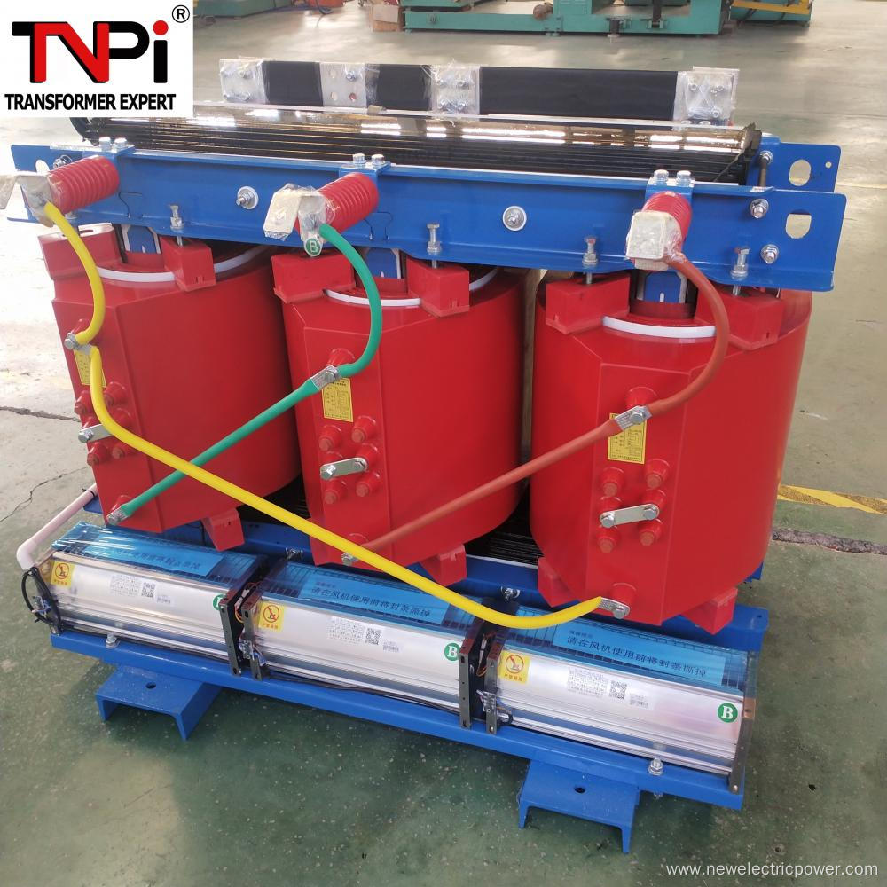 33kv three phase copper winding dry electrical transformer