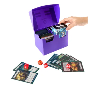 Four grid large capacity plastic deck box