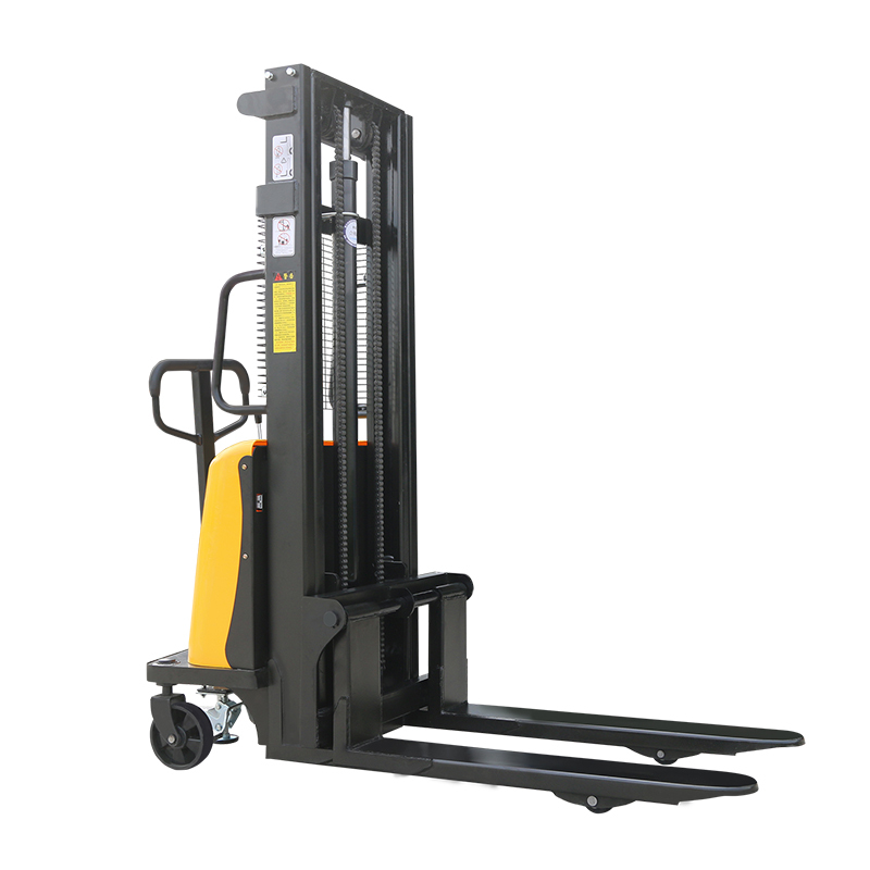Economical Electric Pallet Stacker for Large Loads (1-3 Ton) - Semi-Electric Fork Stacker for Sale