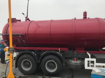 Sewer Cleaning Truck Sewage Suction Truck 16CBM