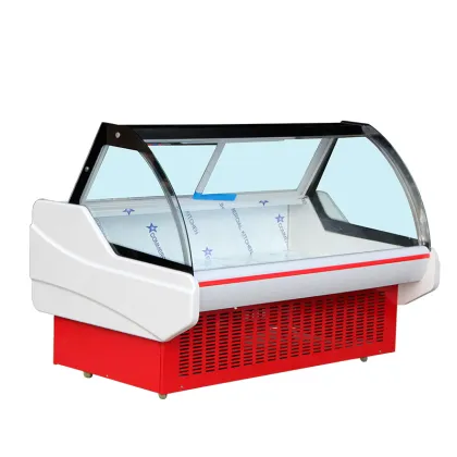 Supermarket Freezer and Chiller Display Fridge for Delicatessen