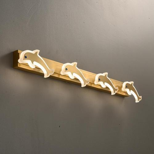 INSHINE Glass Fish Image Wall Lamp