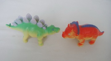 Colorful PVC Dinosaurs Assortment 5 inches