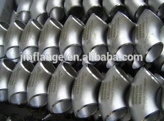 stainless steel butt welded 90 elbow