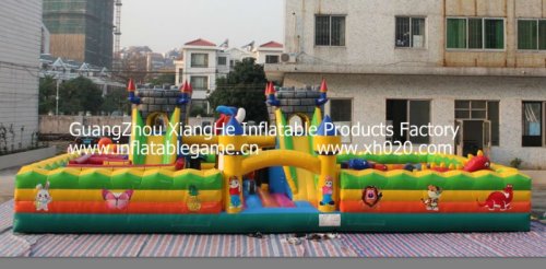 New arrive endless fun indoor or outdoor commercial vinyl tarpaulin FU040 inflatable playground